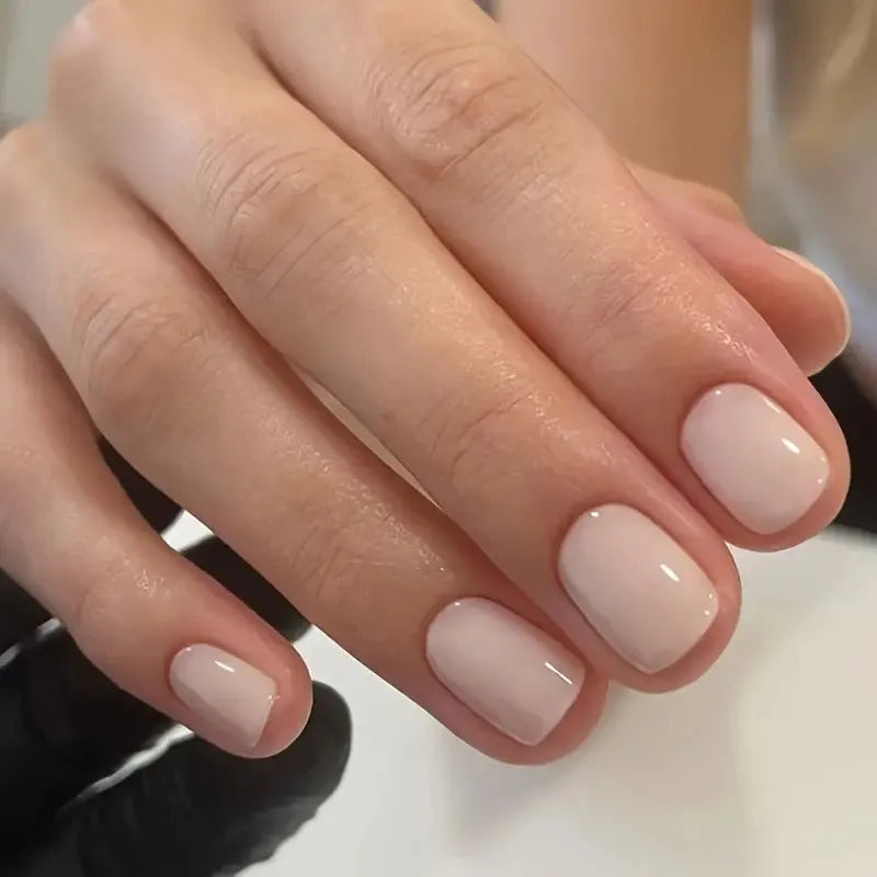 Plastic nail art set in solid colour MY119 showing complete components with all-match armour design
