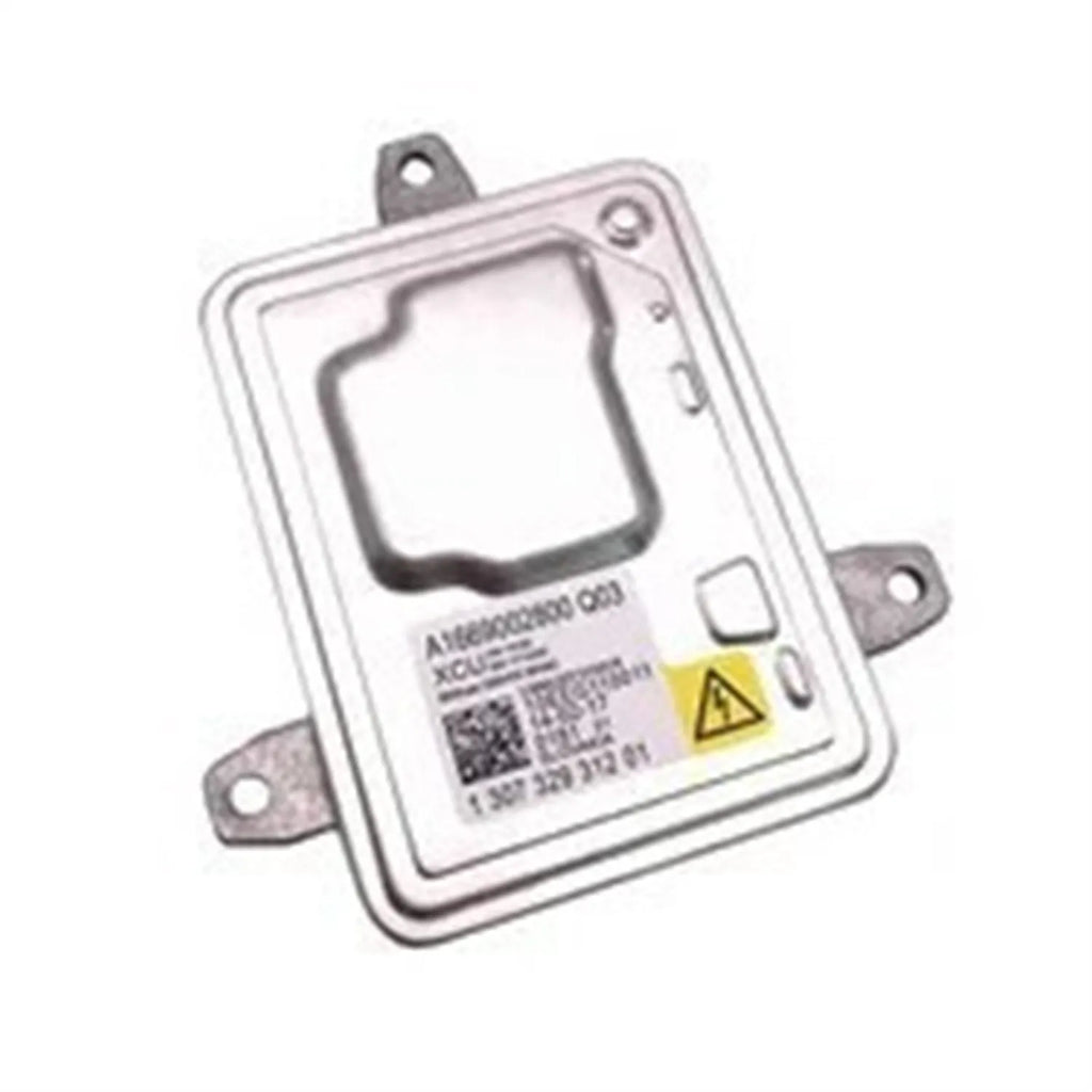 Metal car headlight ballast component with dimensions 14x11x4.5 cm