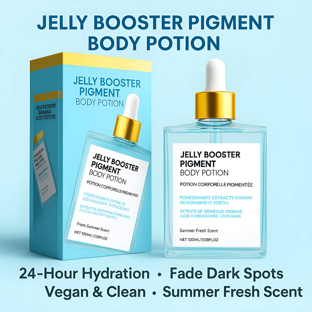 JELLY Brightening Body Jelly Booster 100ml pigment body potion in packaging