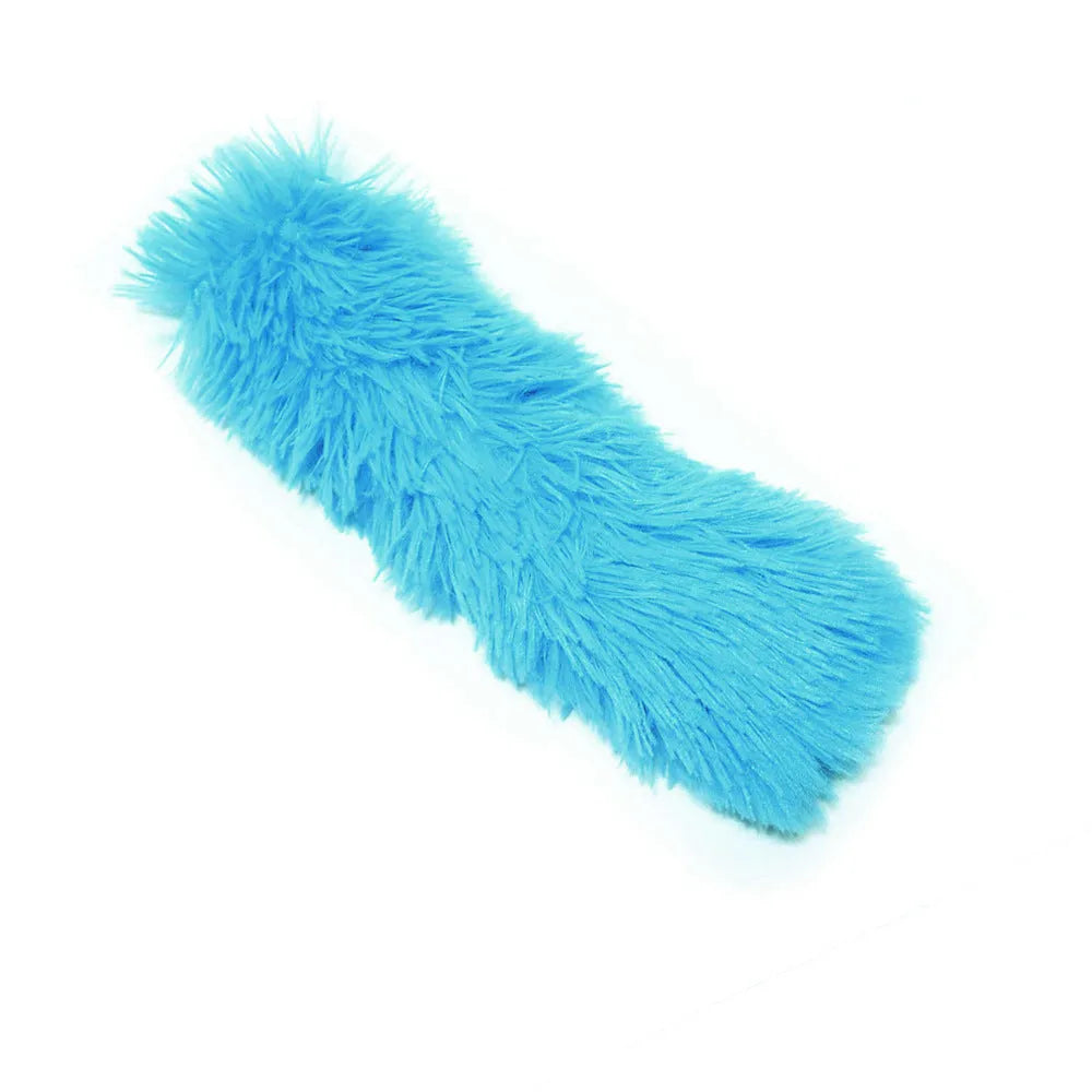 Soft plush cat toy with catnip and crinkle sound in assorted colours