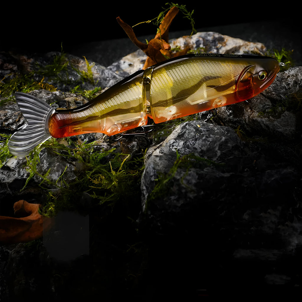 185mm plastic fishing lure for bass fishing available in 15 colour options