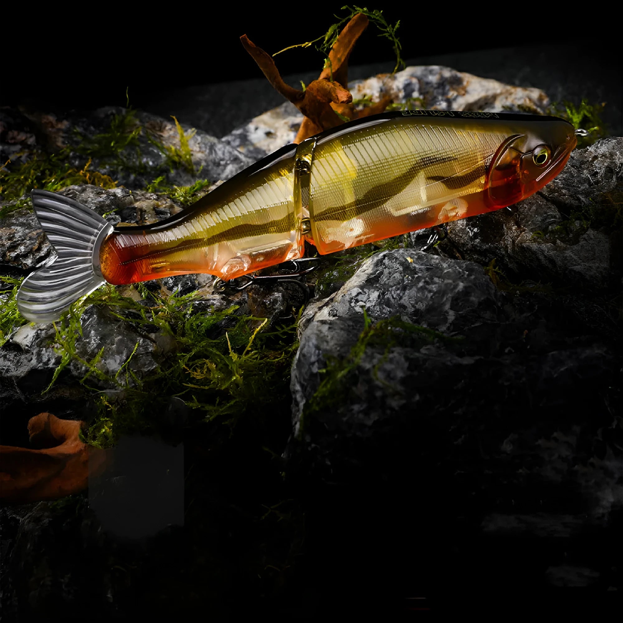 185mm plastic fishing lure for bass fishing available in 15 colour options