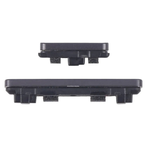 Black volume button replacement kit for Google Pixel 7a in original factory packaging