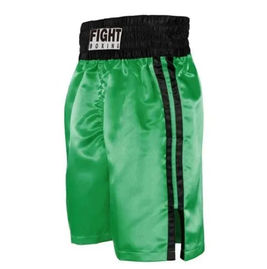 Boxing shorts in multiple colour combinations with contrasting waistband designs for martial arts training