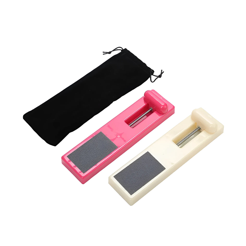 Ballet foot trainer for instep rotation and toe strength development in pink or white