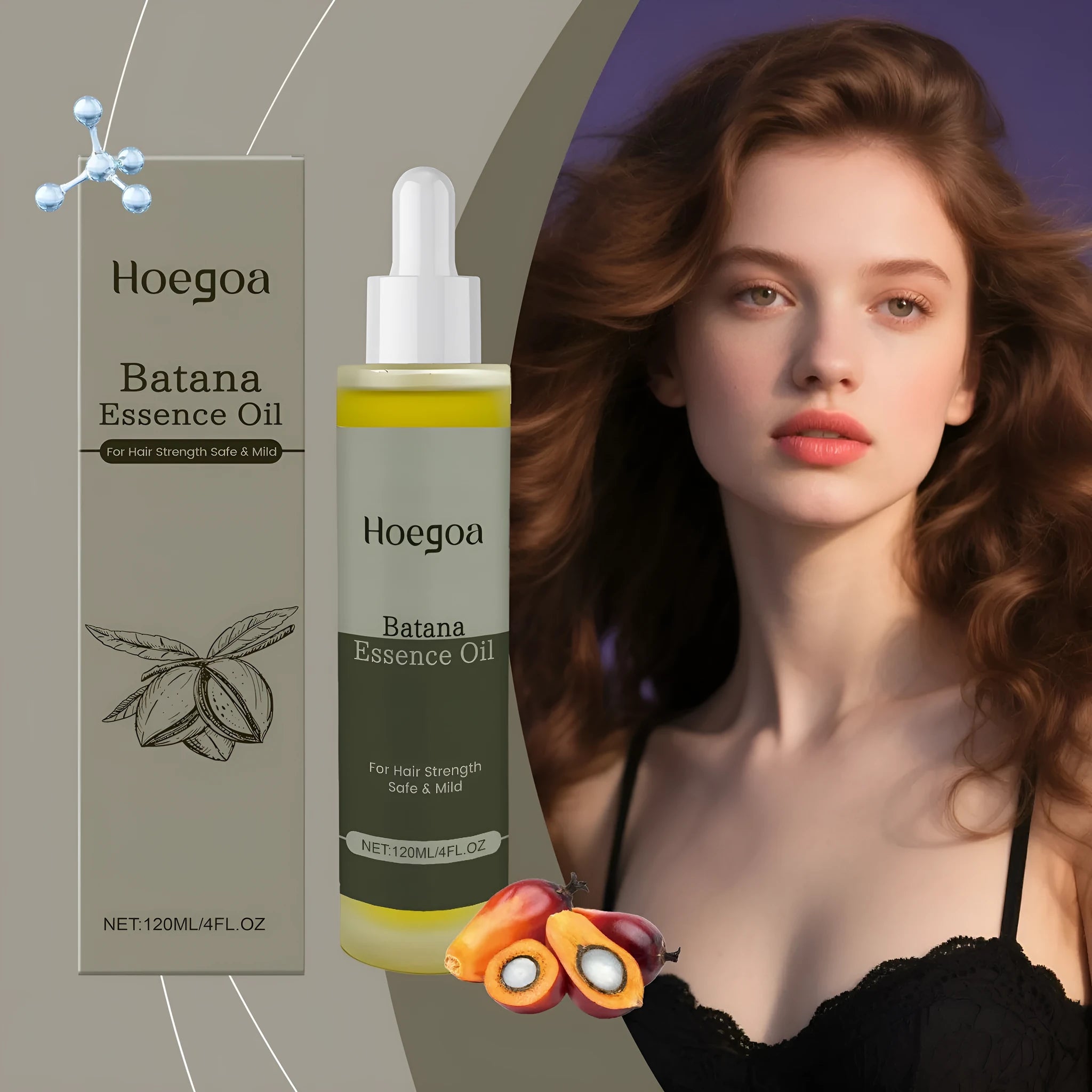 Platthana Secret Hair Essential Oil 120ml bottle with daily scalp treatment formula