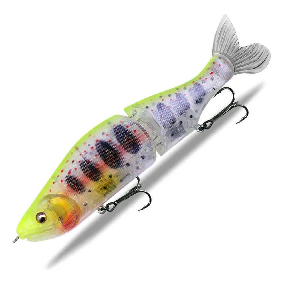 185mm plastic fishing lure for bass fishing available in 15 colour options