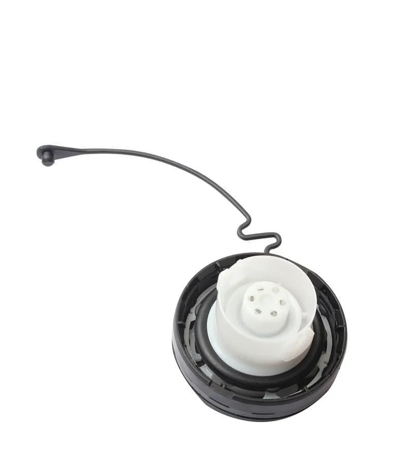 Black plastic Toyota snap-type replacement fuel tank cap