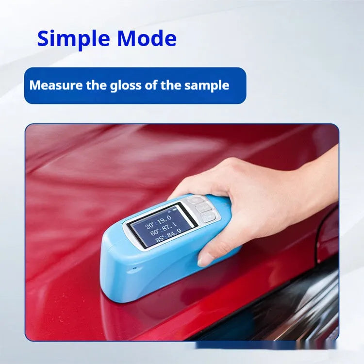 Ceramic Brightness Stone Portable Glossiness Tester CS-300 CS-380 models on work surface