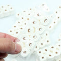 Miniature paper model of a tissue roll toy for children, dimensions 30mm by 15mm by 80mm.