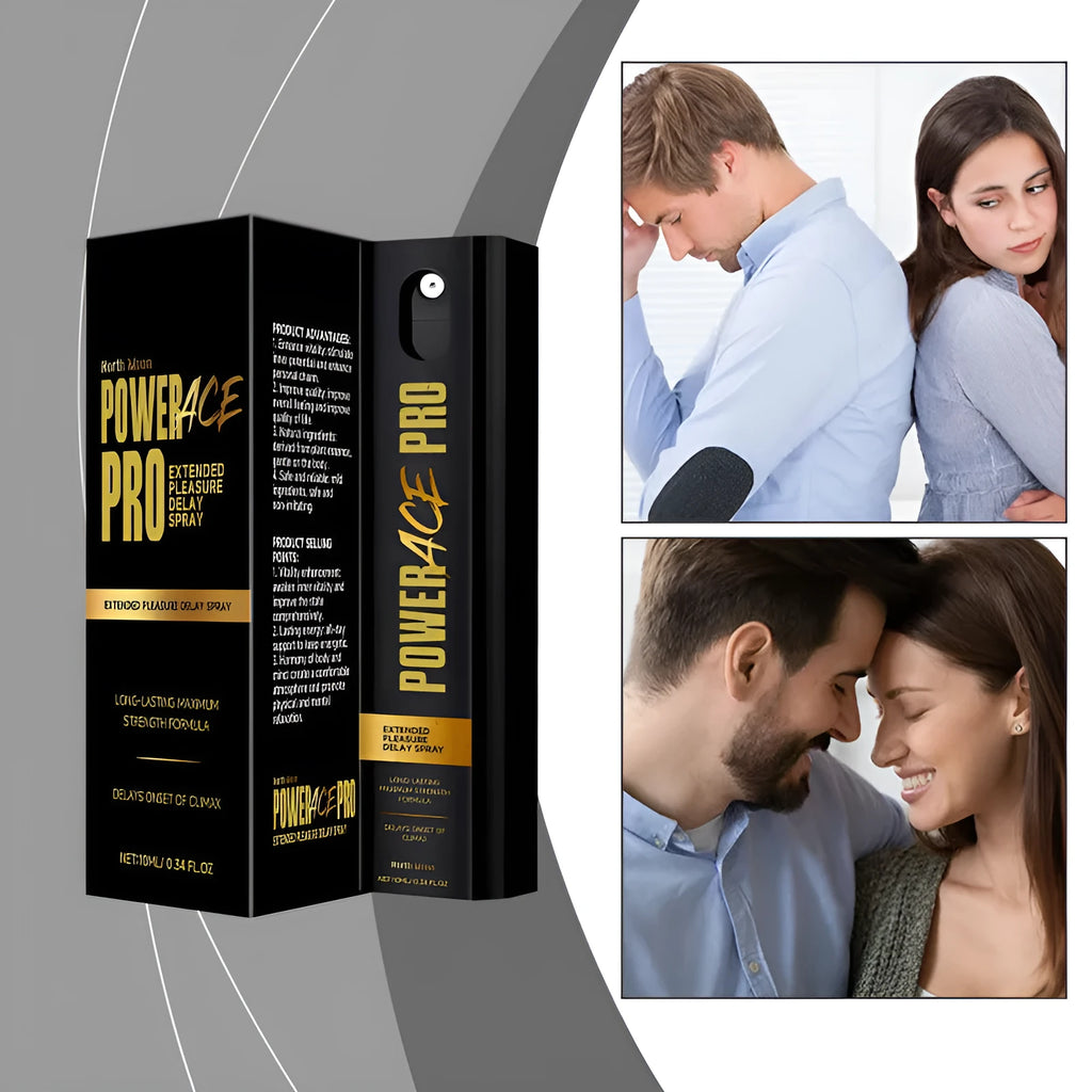 Men's 10ml body moisturising spray bottle with natural extracts, 2.6cm wide compact design