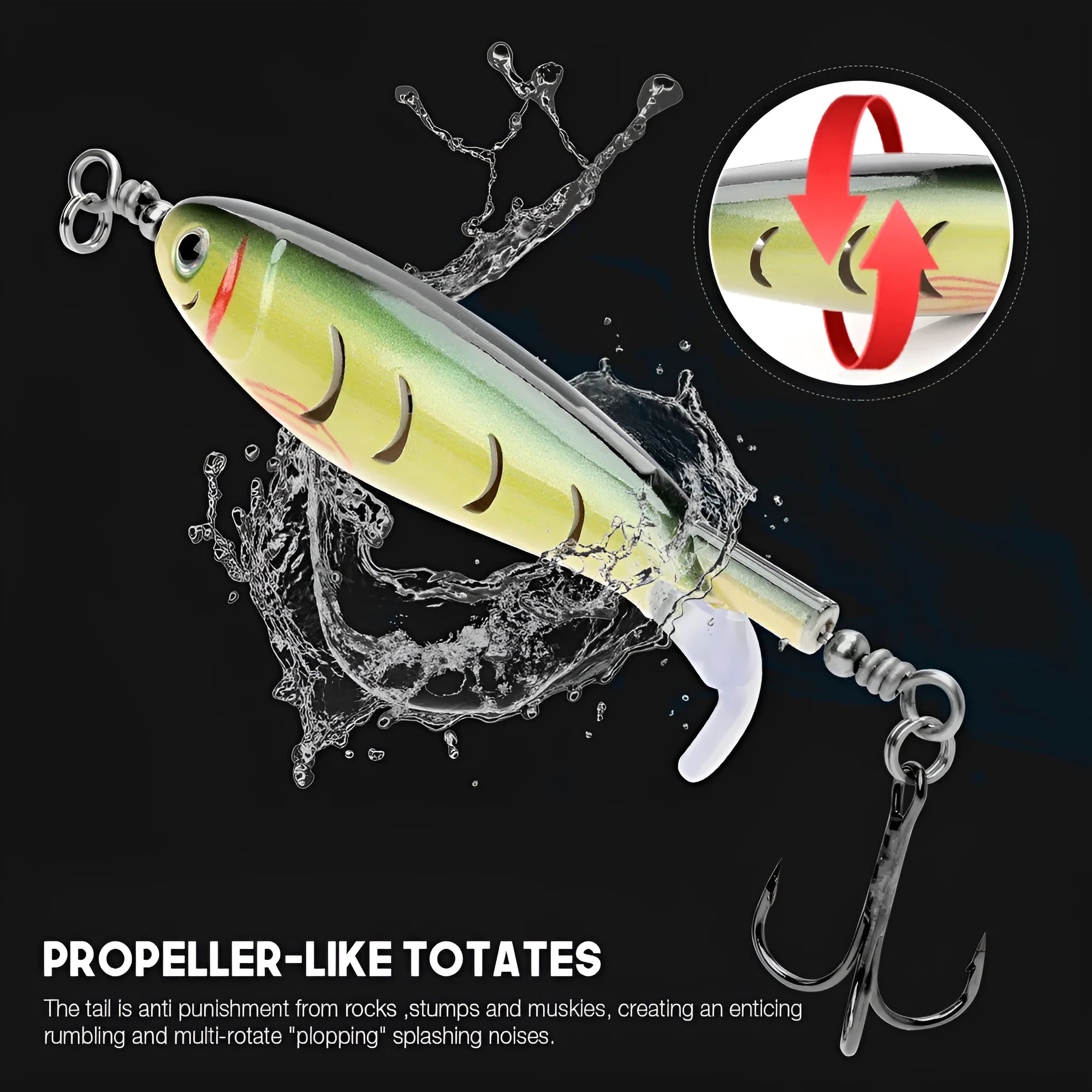 7.5cm fishing bait lure with 8g weight in freshwater predator fishing colours
