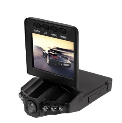 H198 model car dashboard camera with six infrared LEDs and a 2.4-inch screen.