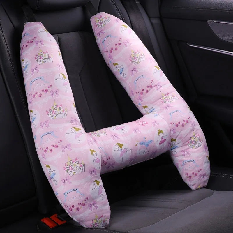 55x70cm car headrest pillow with pearl cotton filling in various pattern options