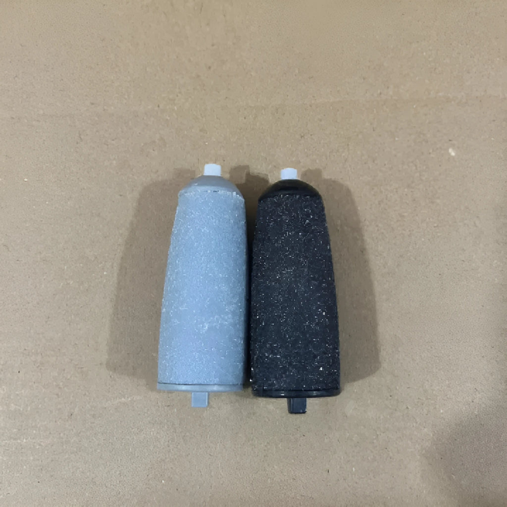 Electric foot grinder with one pair of grinding heads for household pedicure peeling and dead skin removal