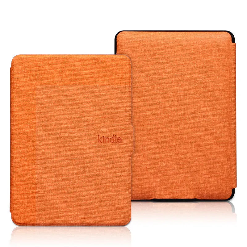 Kindle leather hard protective case with magnetic closure in multiple colour options