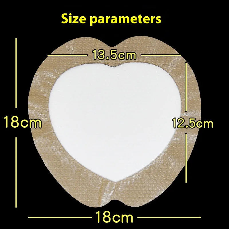 Large skin-colour silicone gel foam dressing for pressure sore prevention
