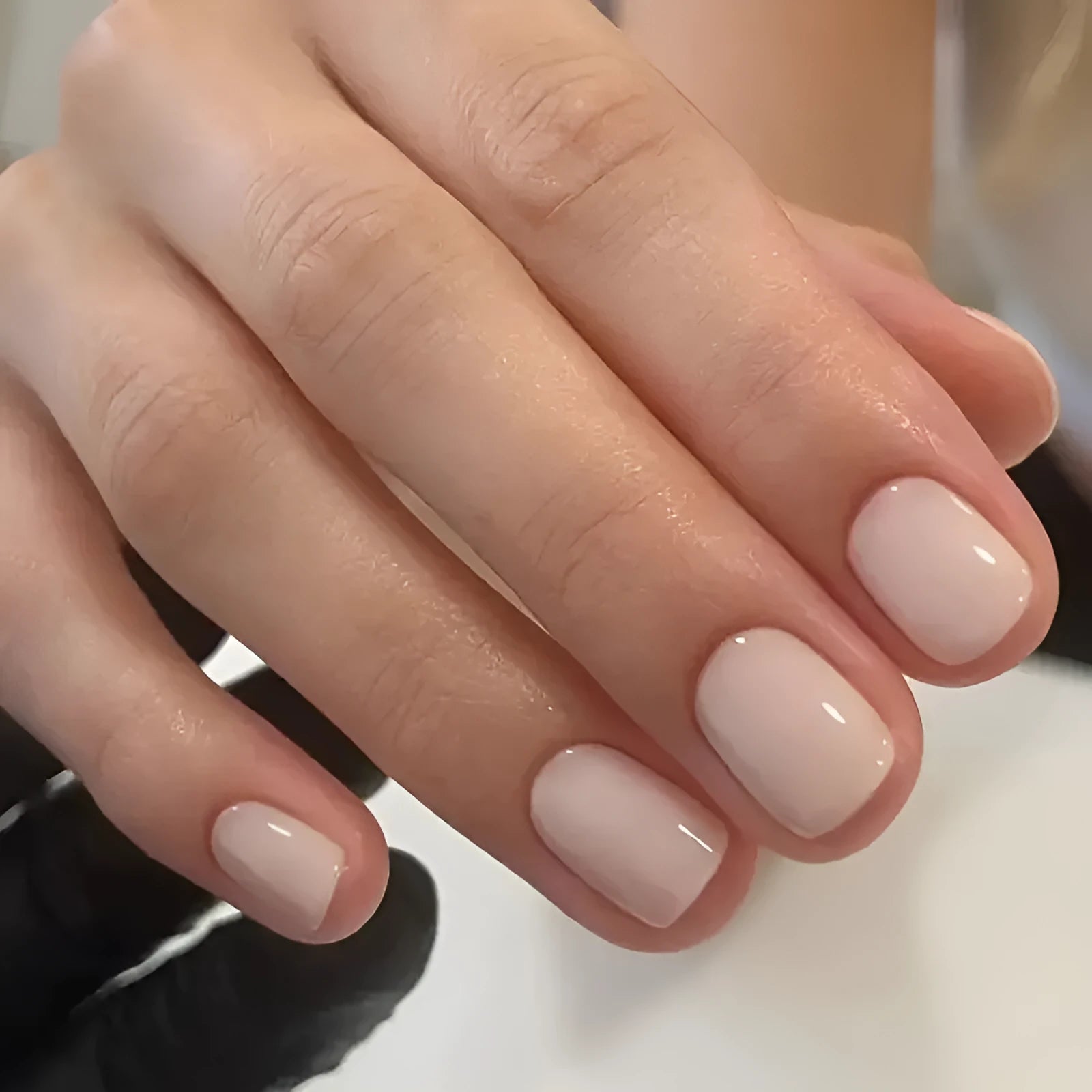 Plastic nail art set in solid colour MY119 showing complete components with all-match armour design