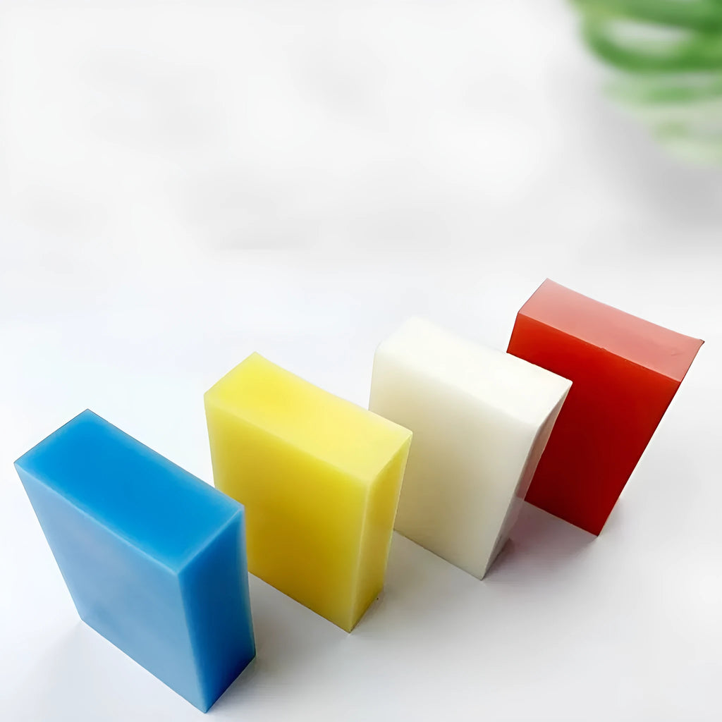 Veneer double plate snowboard wax block 120g in four colours blue red white yellow