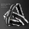 95cm zinc alloy mountain bike chain lock with anti-hydraulic shear construction in black or yellow