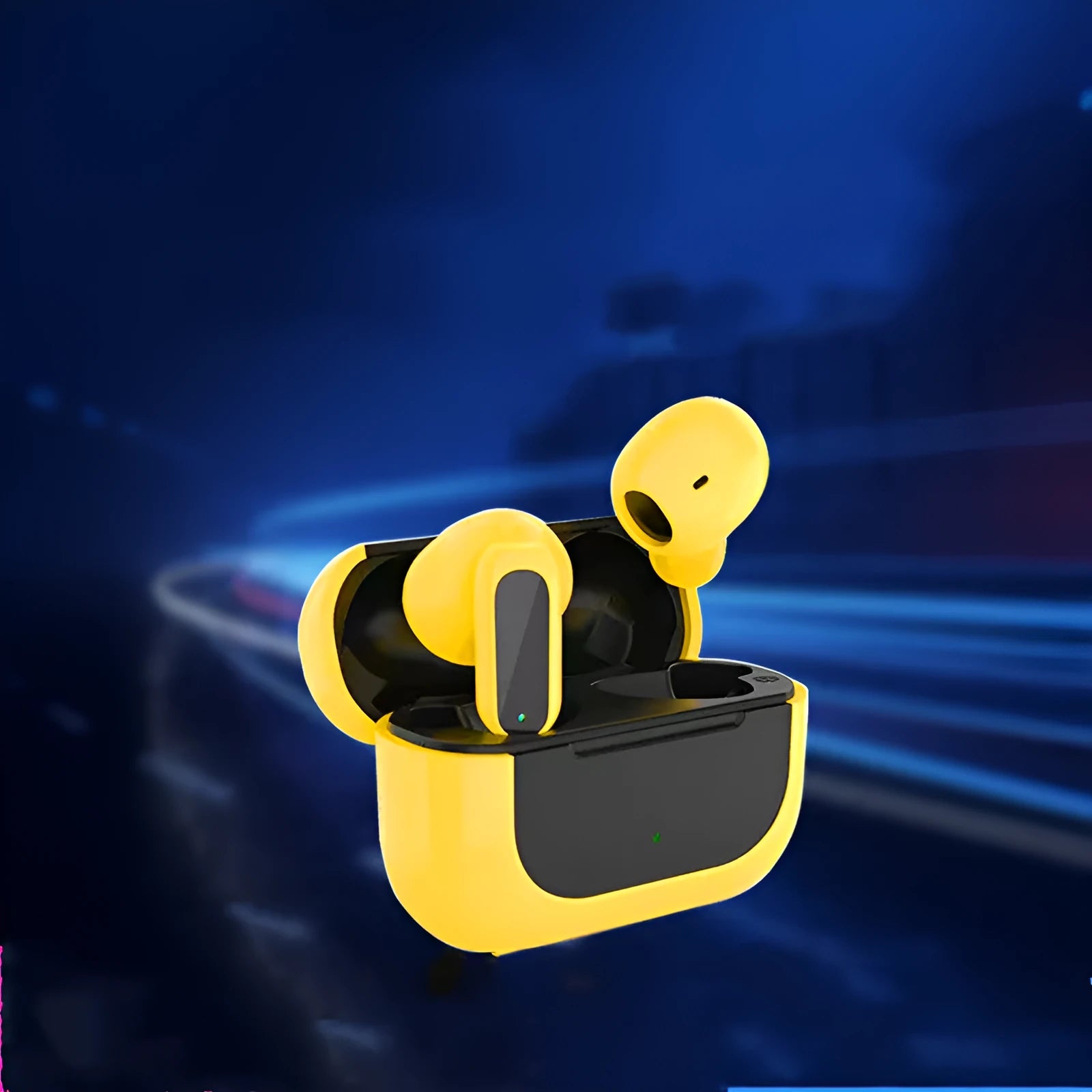 Jerry cartoon wireless Bluetooth headphones in black, white, or yellow colours.