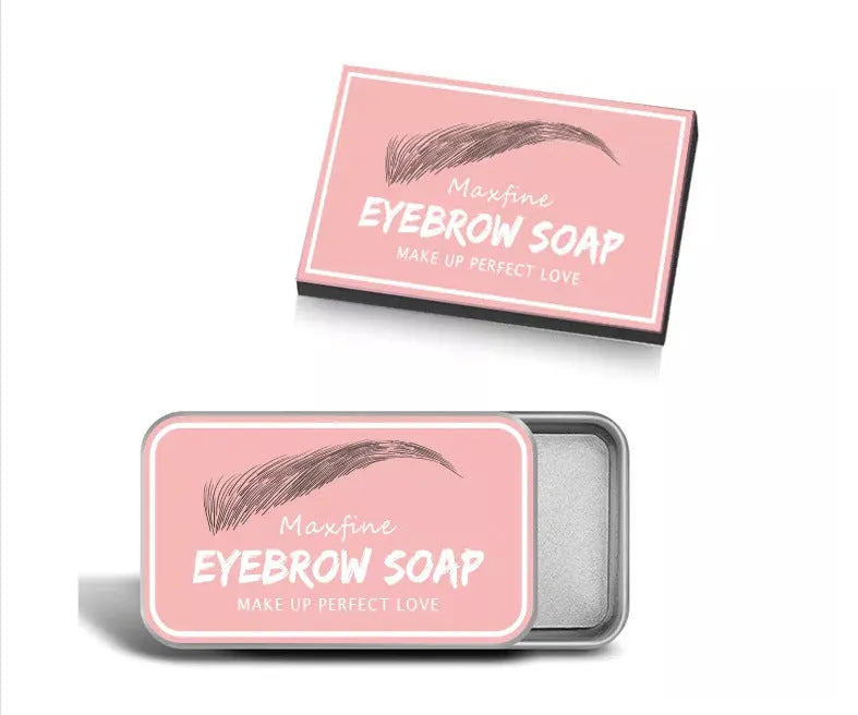 Refreshing long-lasting natural shaping eyebrow cream 10g with included brush