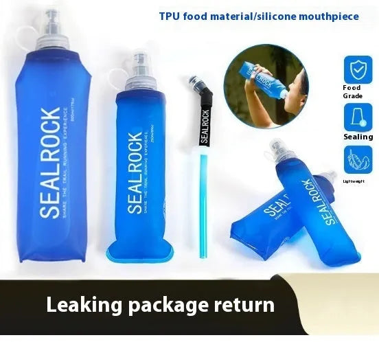 Off-road rough style plastic drinking straw with suction tube for mountain climbing and biking activities