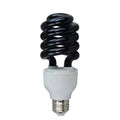 Black outdoor insect trapping light for fish ponds and farms with multiple voltage options