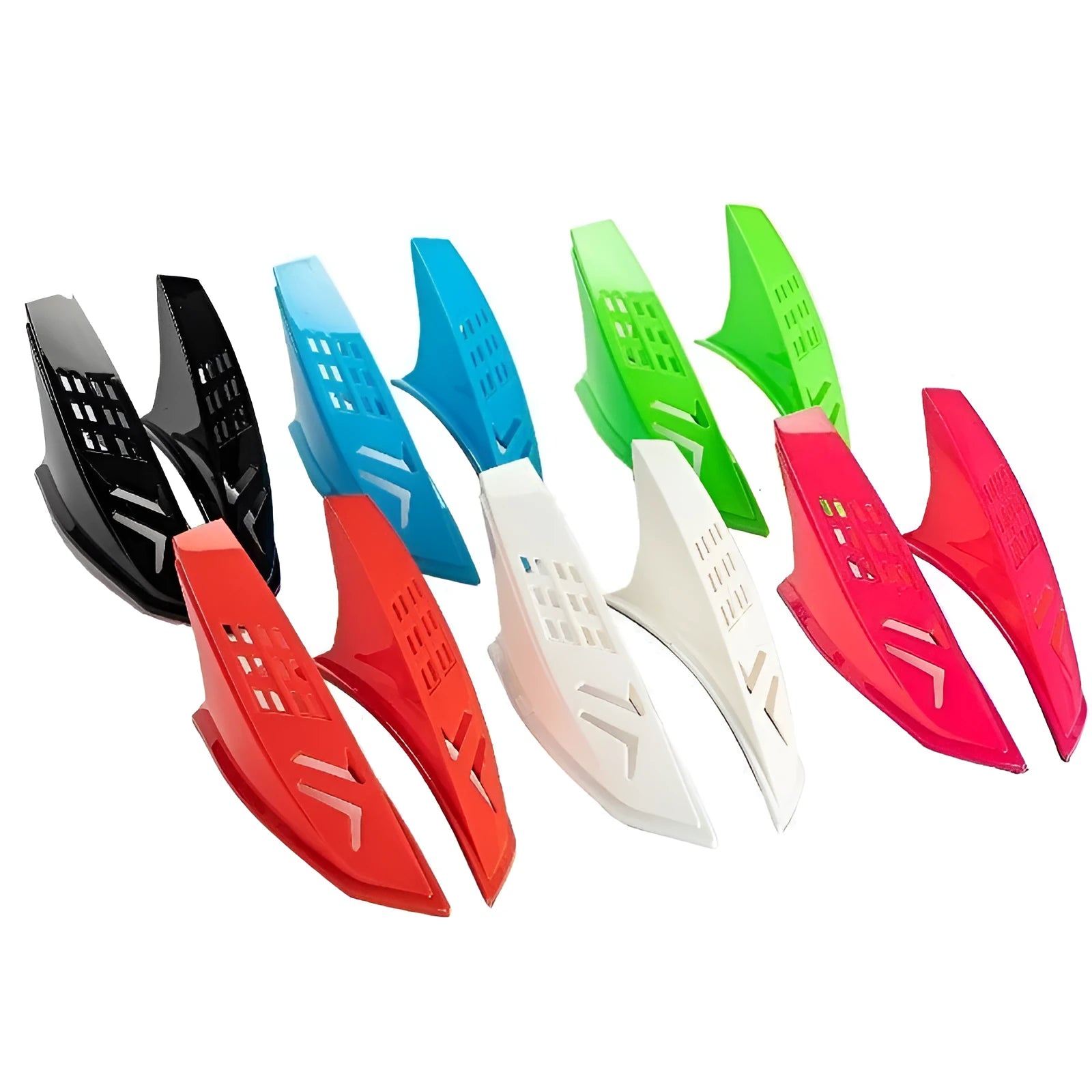 Children's helmet decorative ears in six colours with 3M adhesive backing for motorcycle helmets